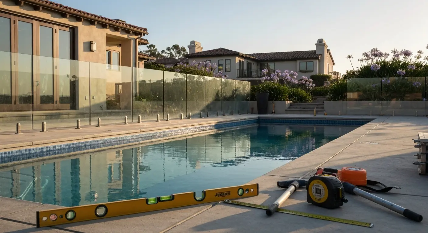 Custom pool construction Del Mar