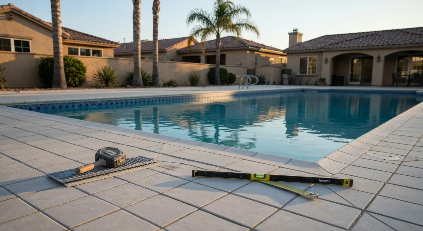 Pool remodeling project