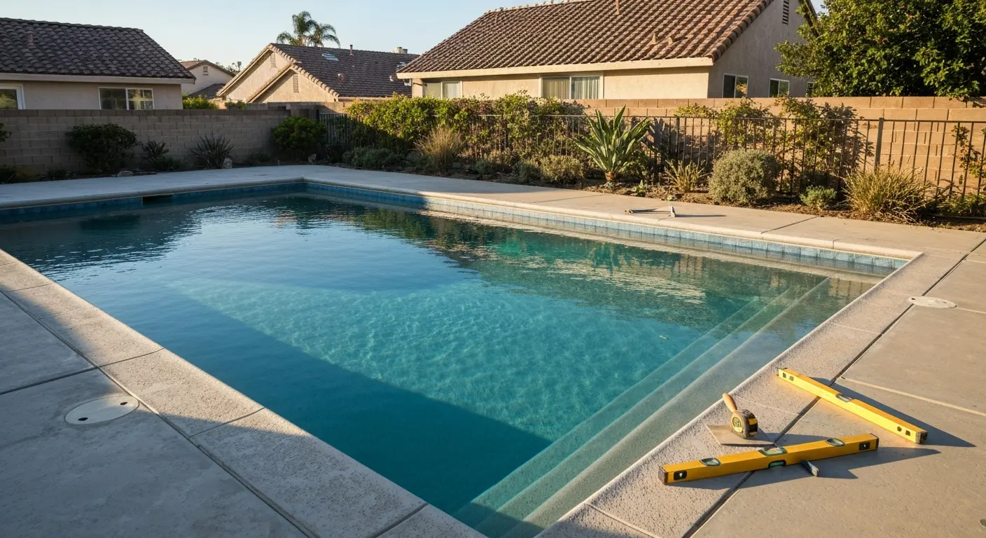 New pool construction