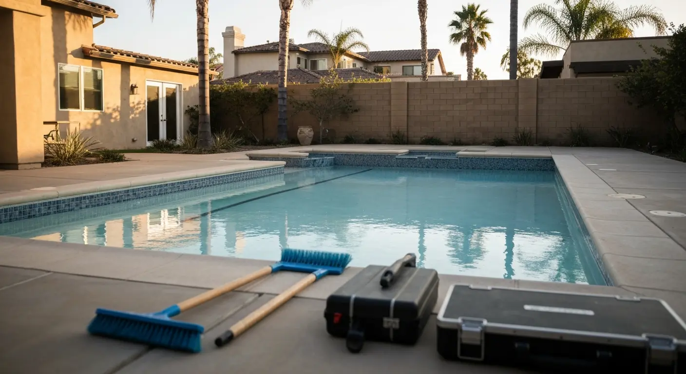 Remodeled pool near Little Italy