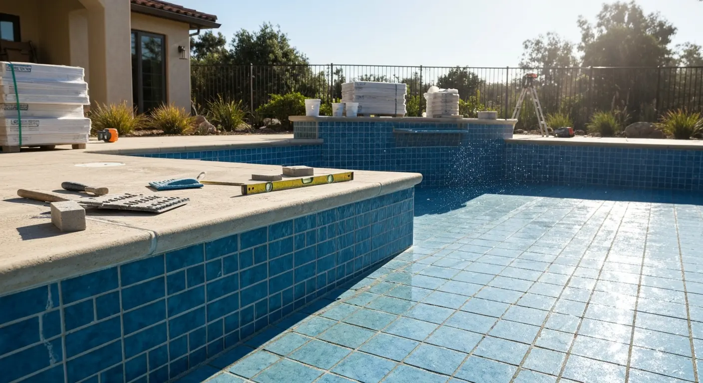 Pool remodeling project