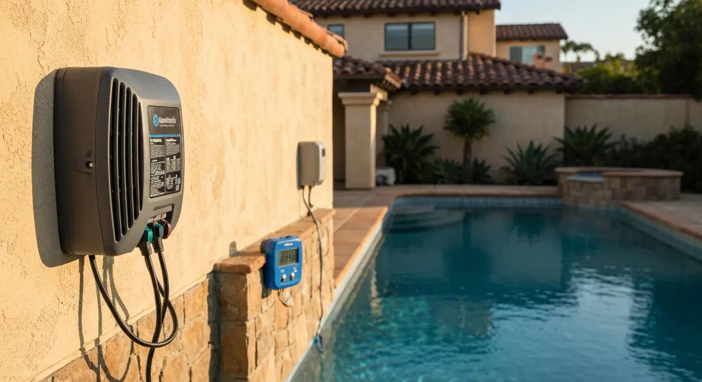 Saltwater pool system