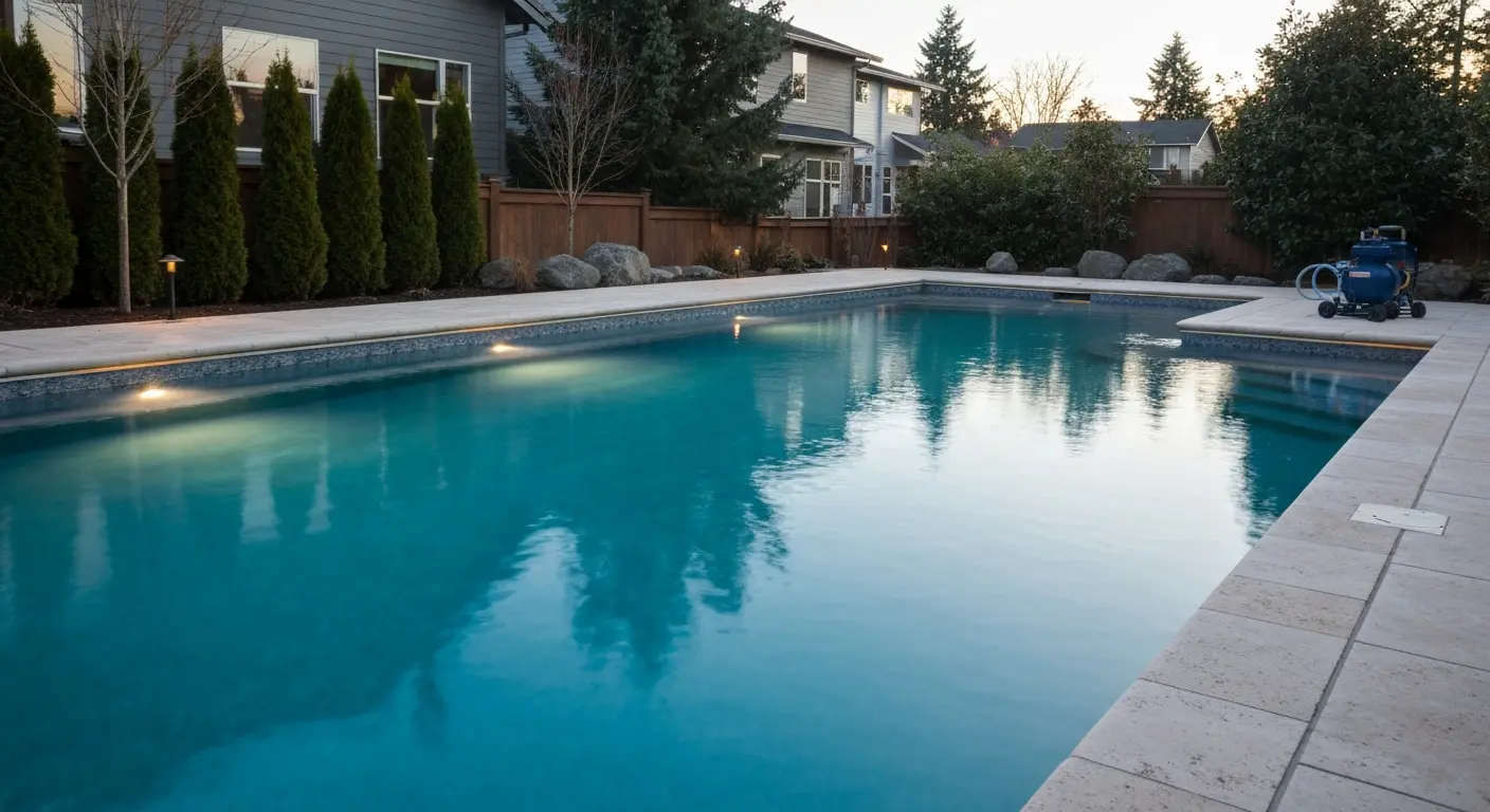 New pool construction