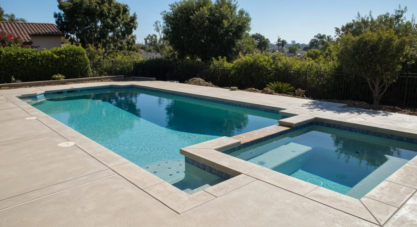 New pool construction