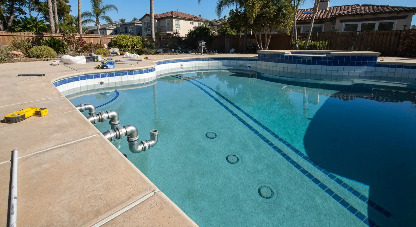 Pool remodeling Del Mar