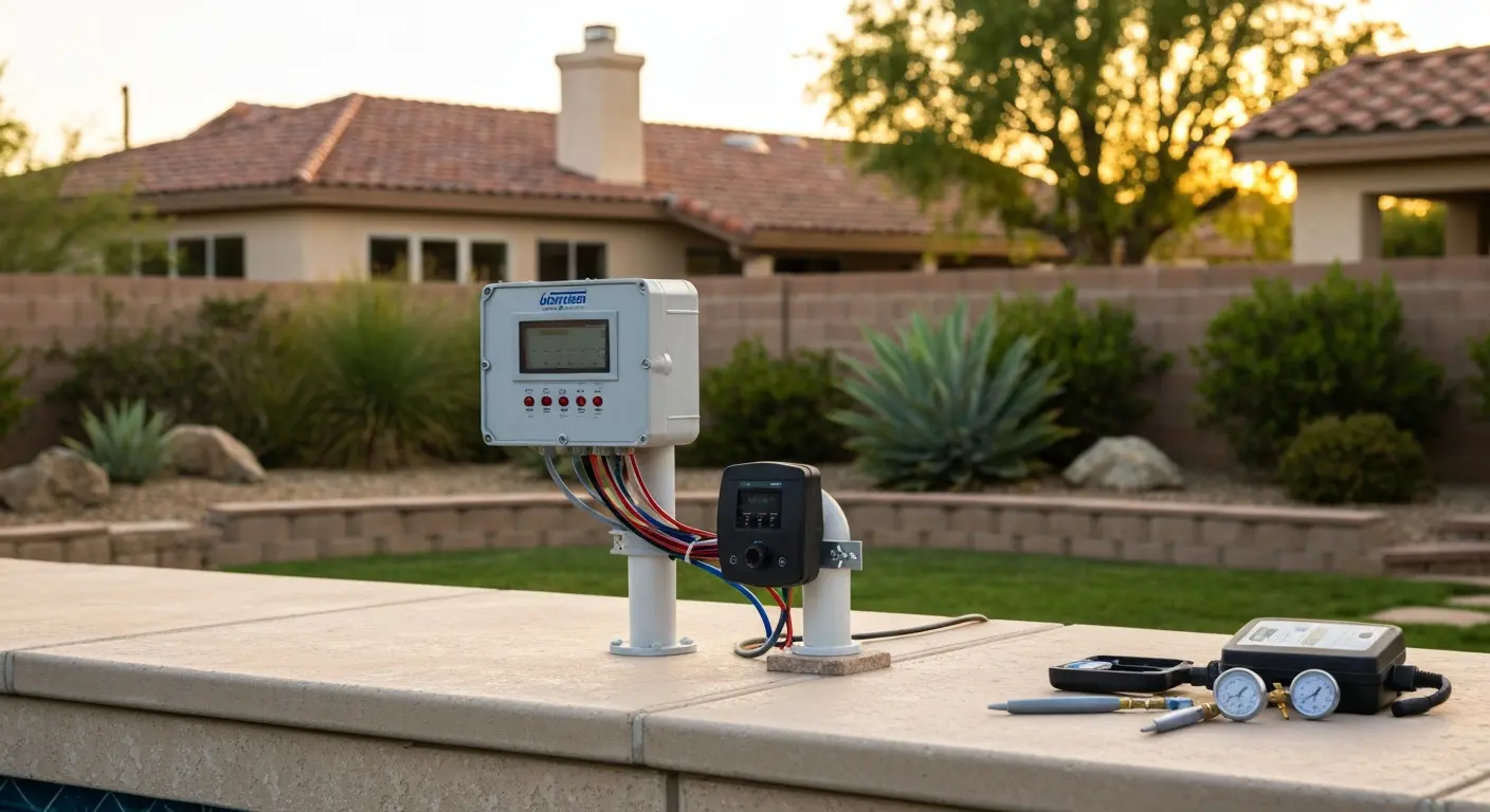 Saltwater pool system installation San Diego