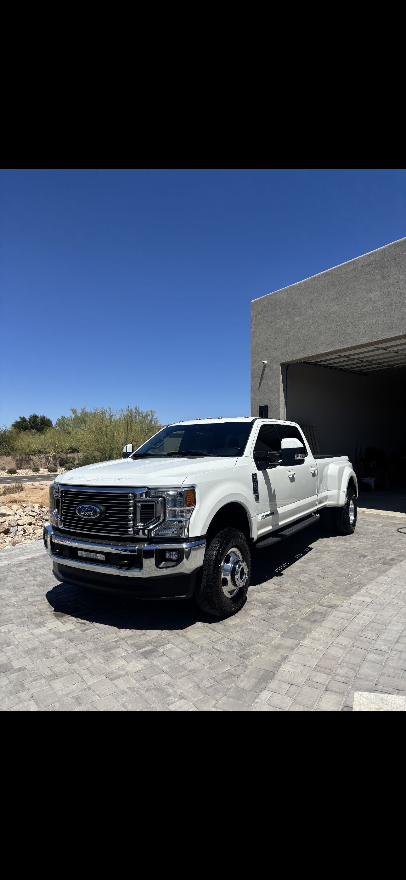 Ford Super Duty finished detail, front three-quarter view