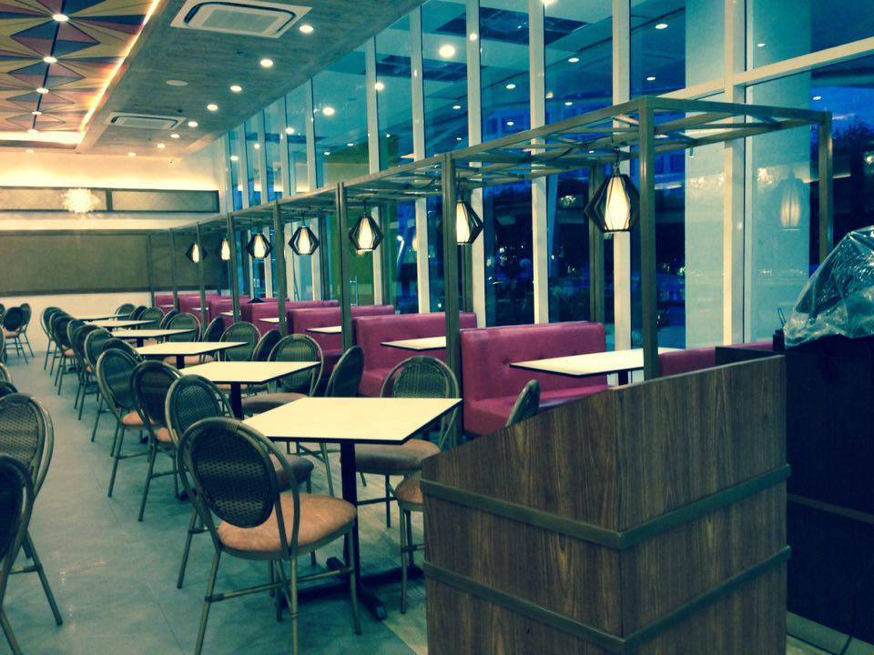 Tables and chairs