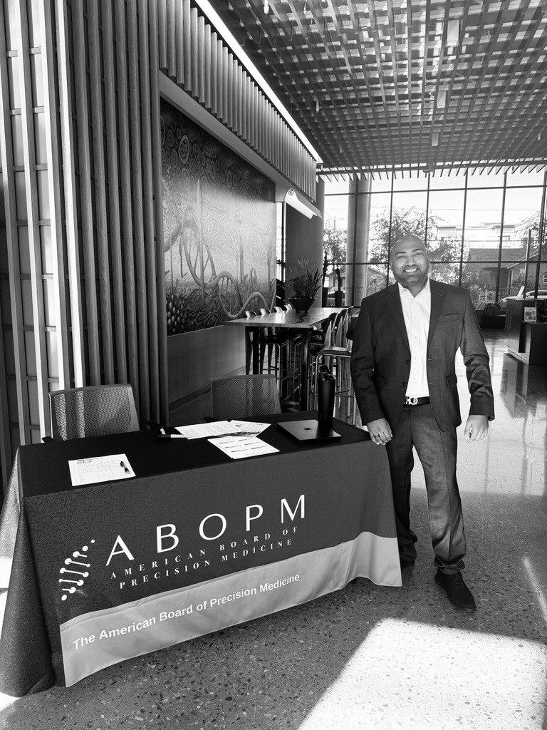 Dr. Anil Bajnath at the American Board of Precision Medicine