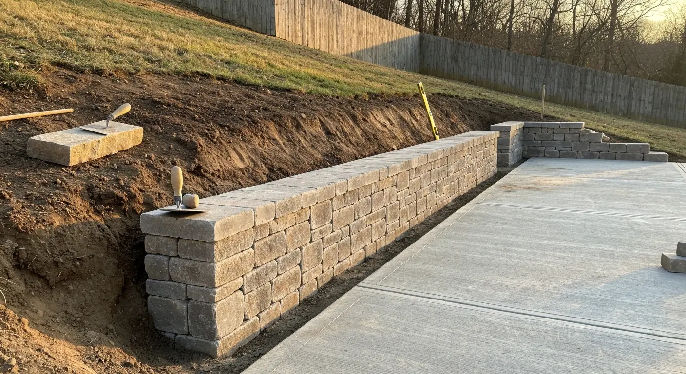 Custom masonry and concrete work