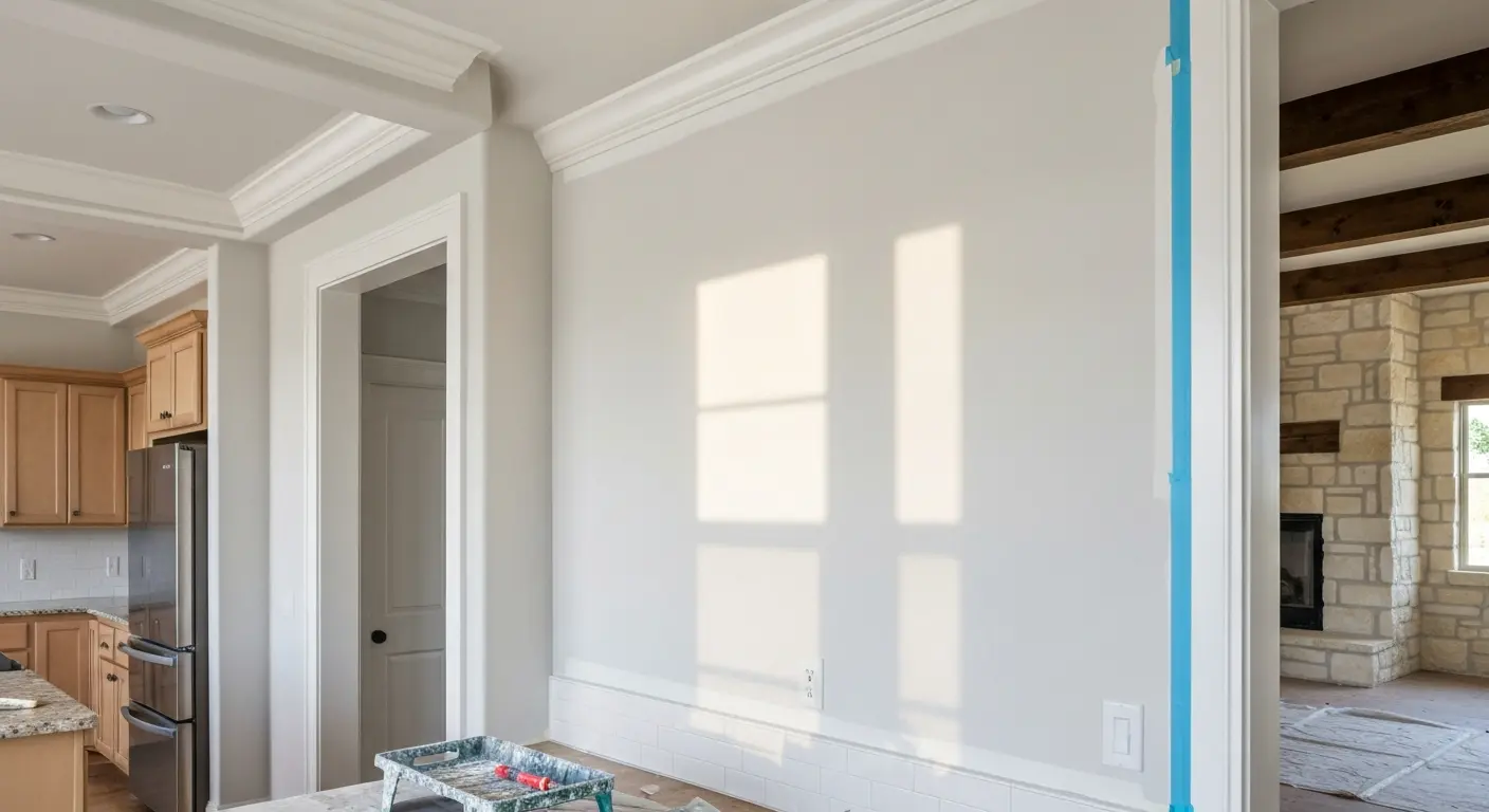 Kitchen interior painting