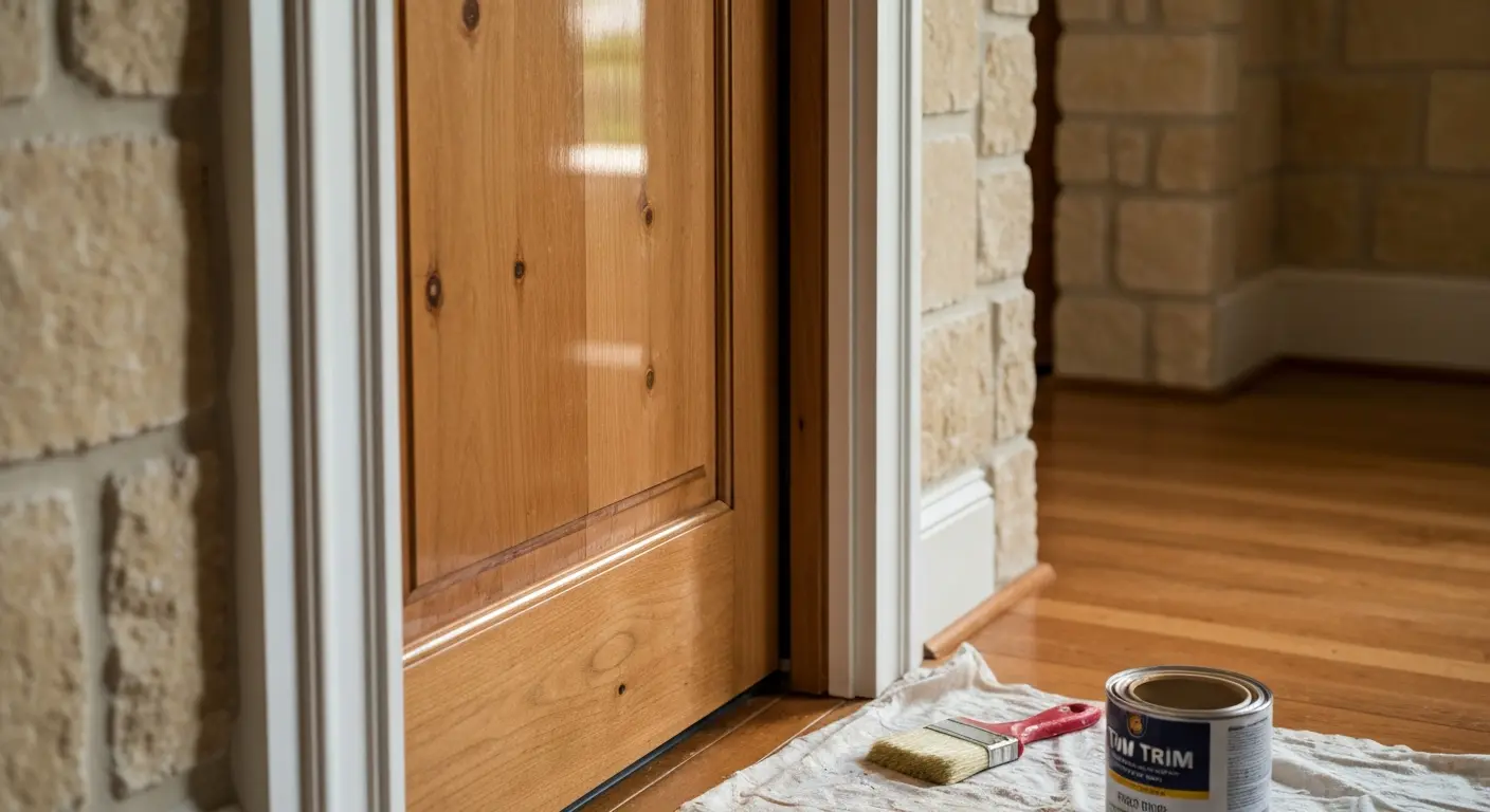 Trim and door painting