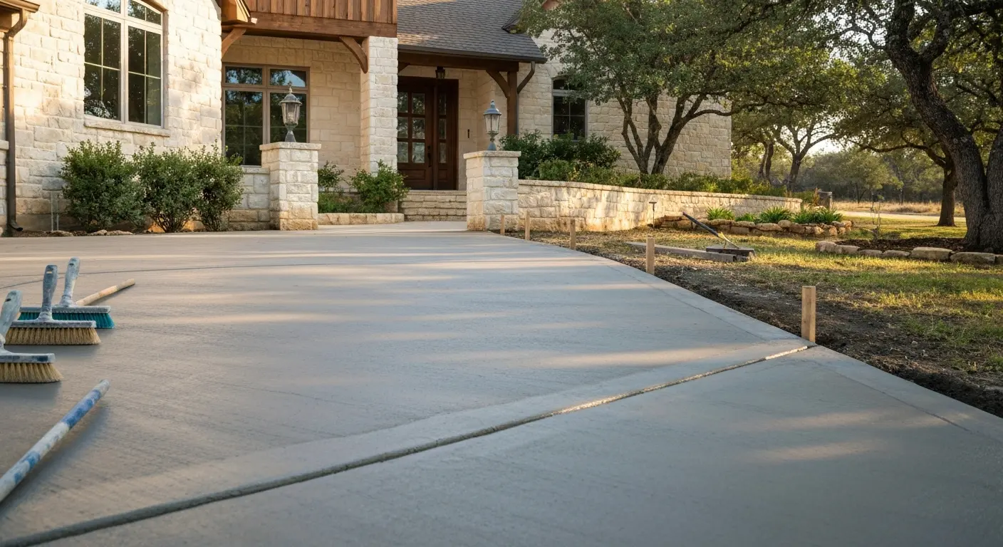 Driveway concrete replacement
