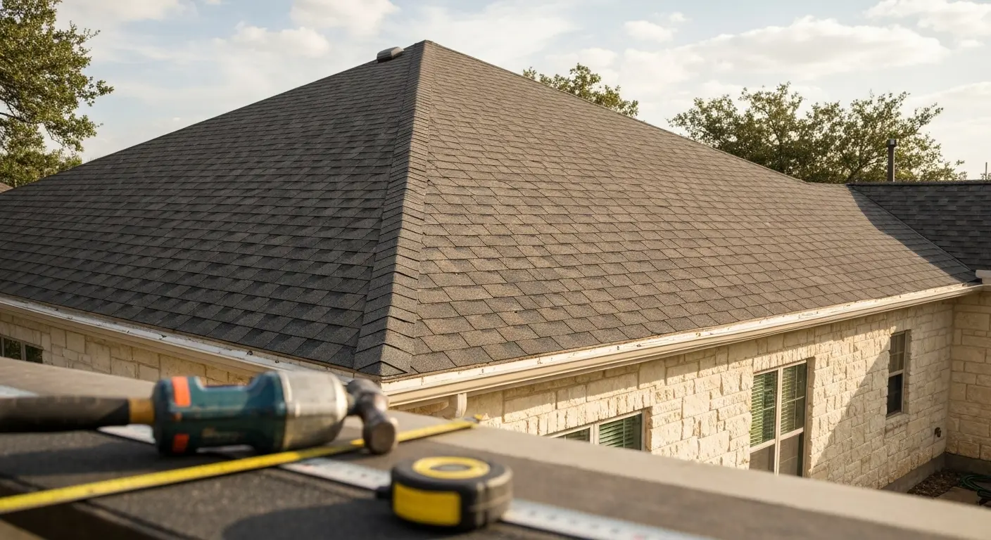 Roof replacement project