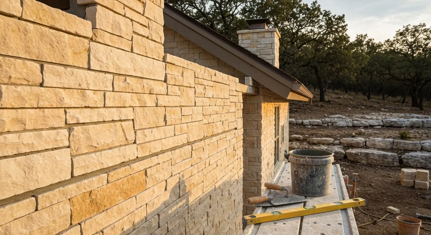Limestone masonry work