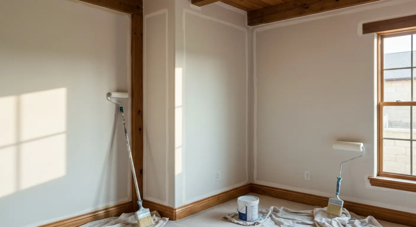 Interior wall painting