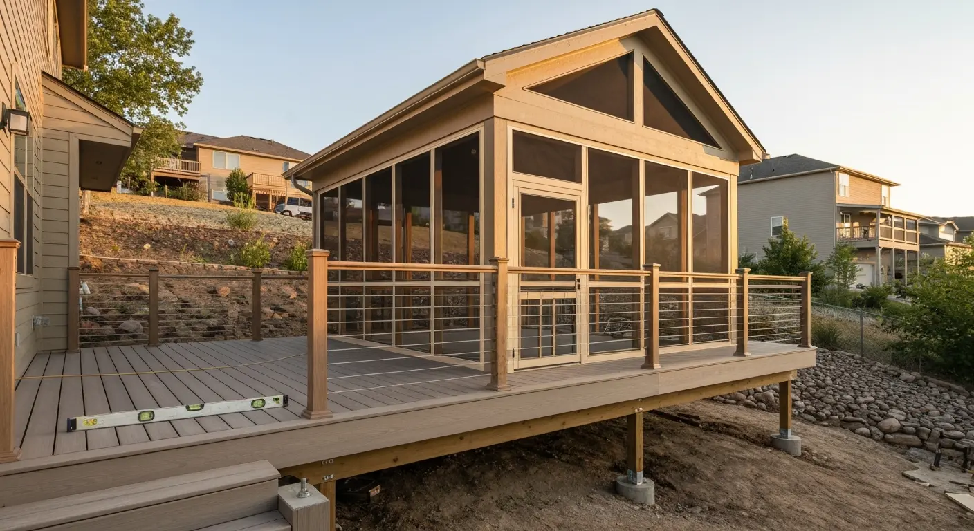 Deck and porch construction