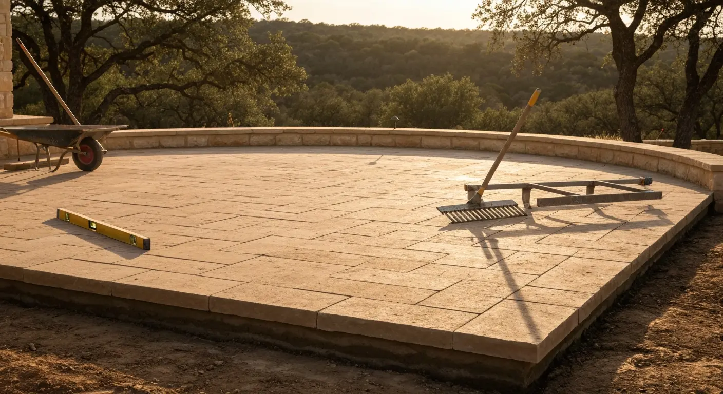 Patio and outdoor construction