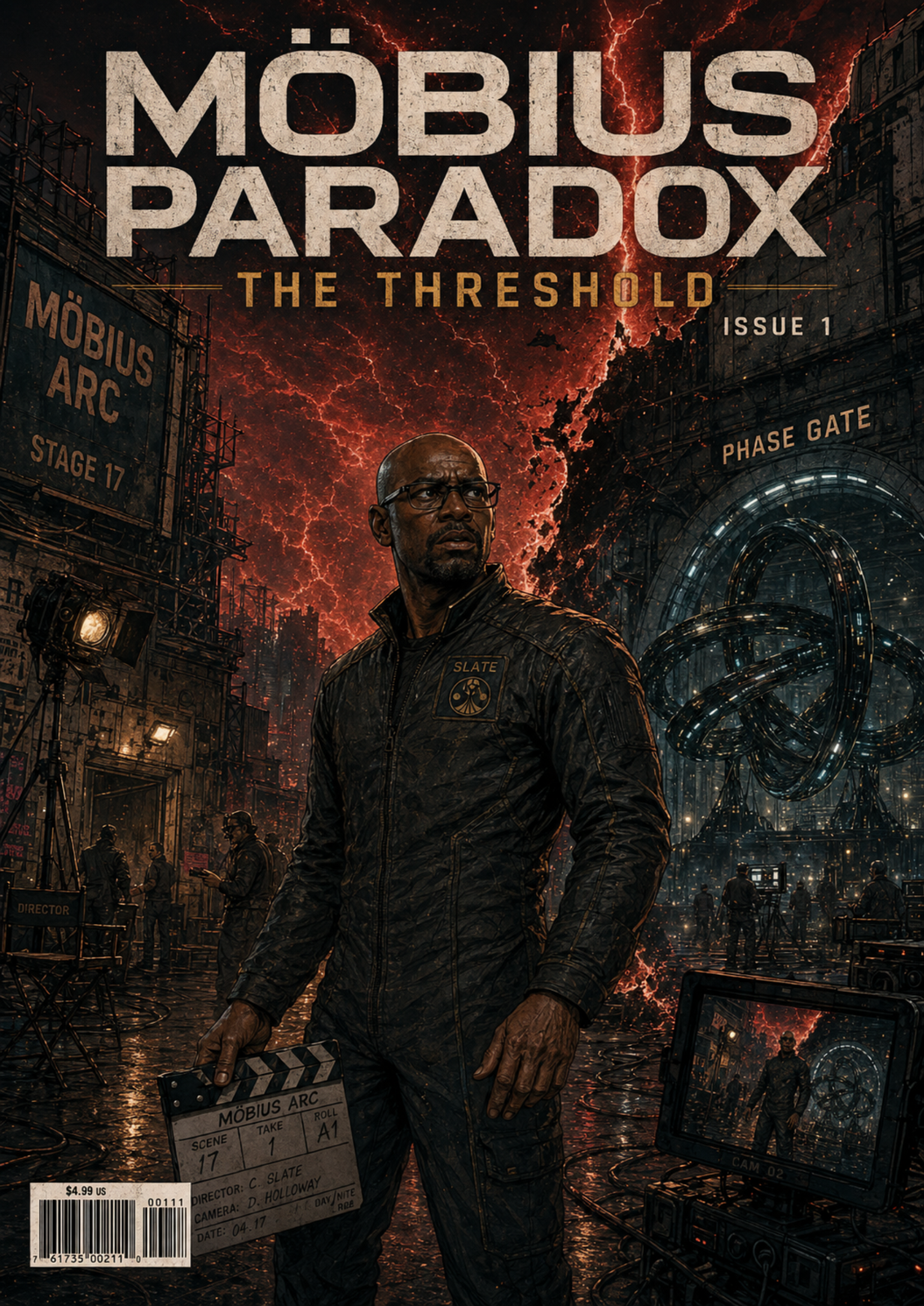 Möbius Paradox The Threshold rough graphic novel cover