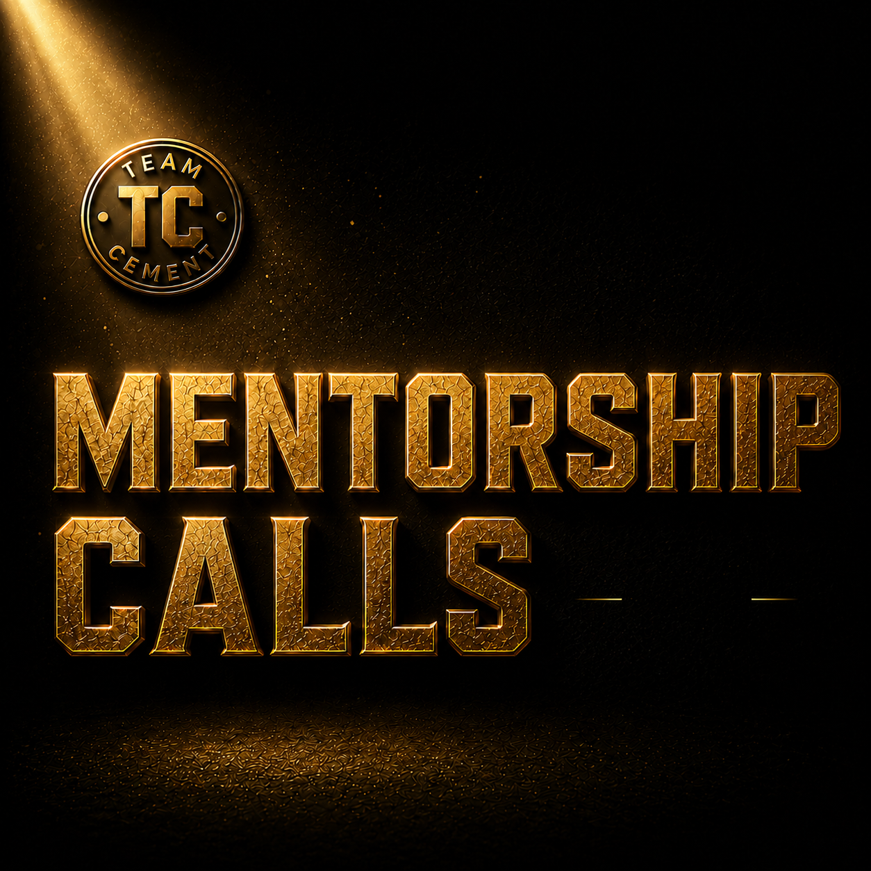 Mentorship Coaching Calls with Team Cement - Direct strategy for performance, health, and execution