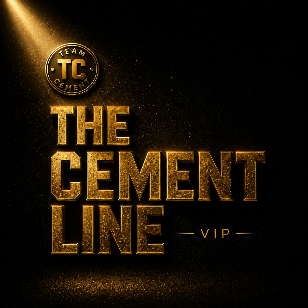 The Cement Line - Premium direct-access coaching for men with daily proximity and no calls