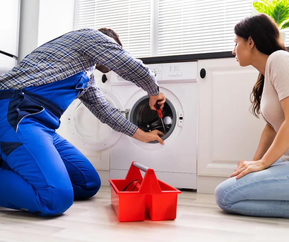 washing machine repair man