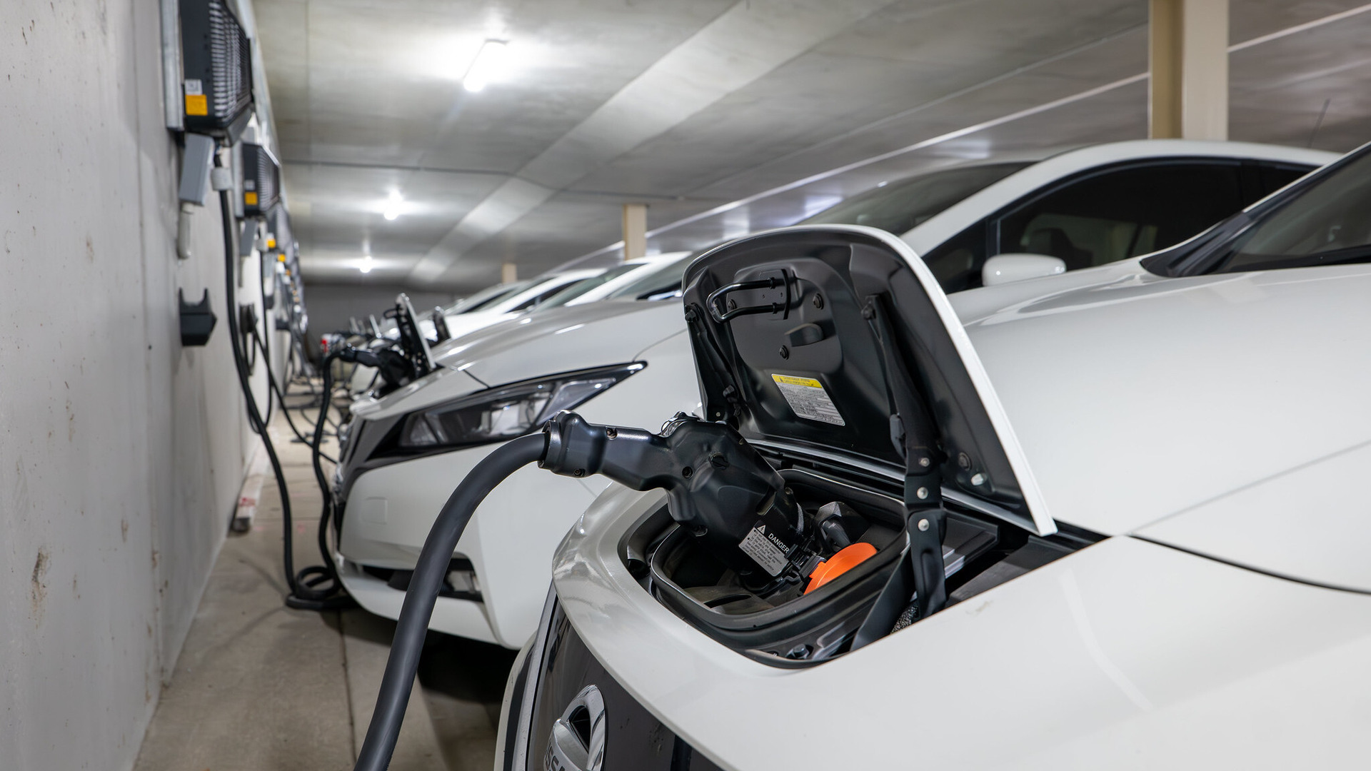 EV charging at home photo