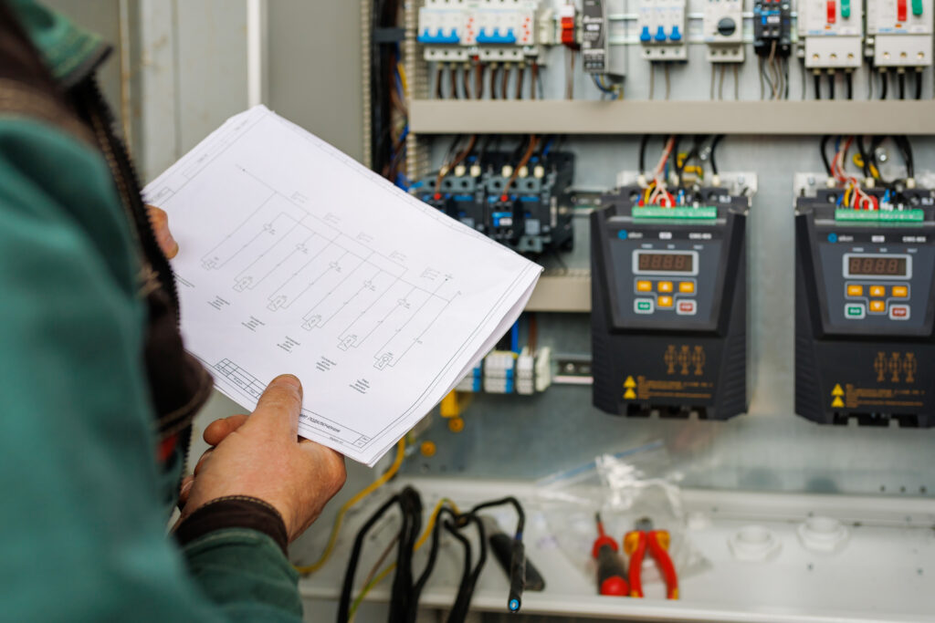 Gas / electrical check photo