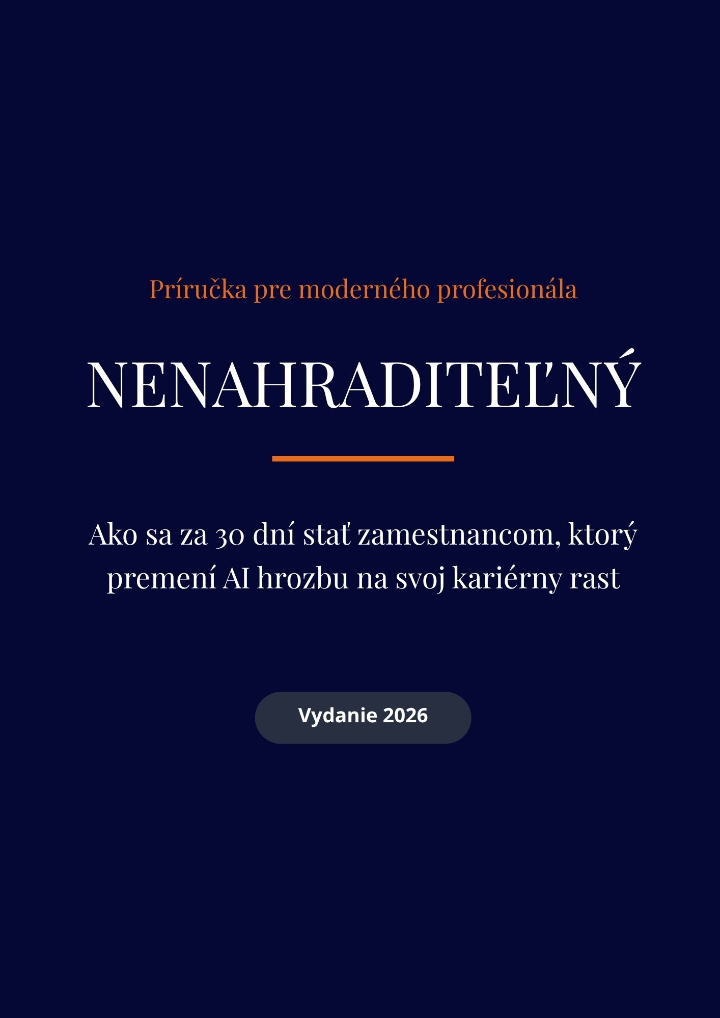 Ukážka strany 1 z knihy Nenahraditeľný