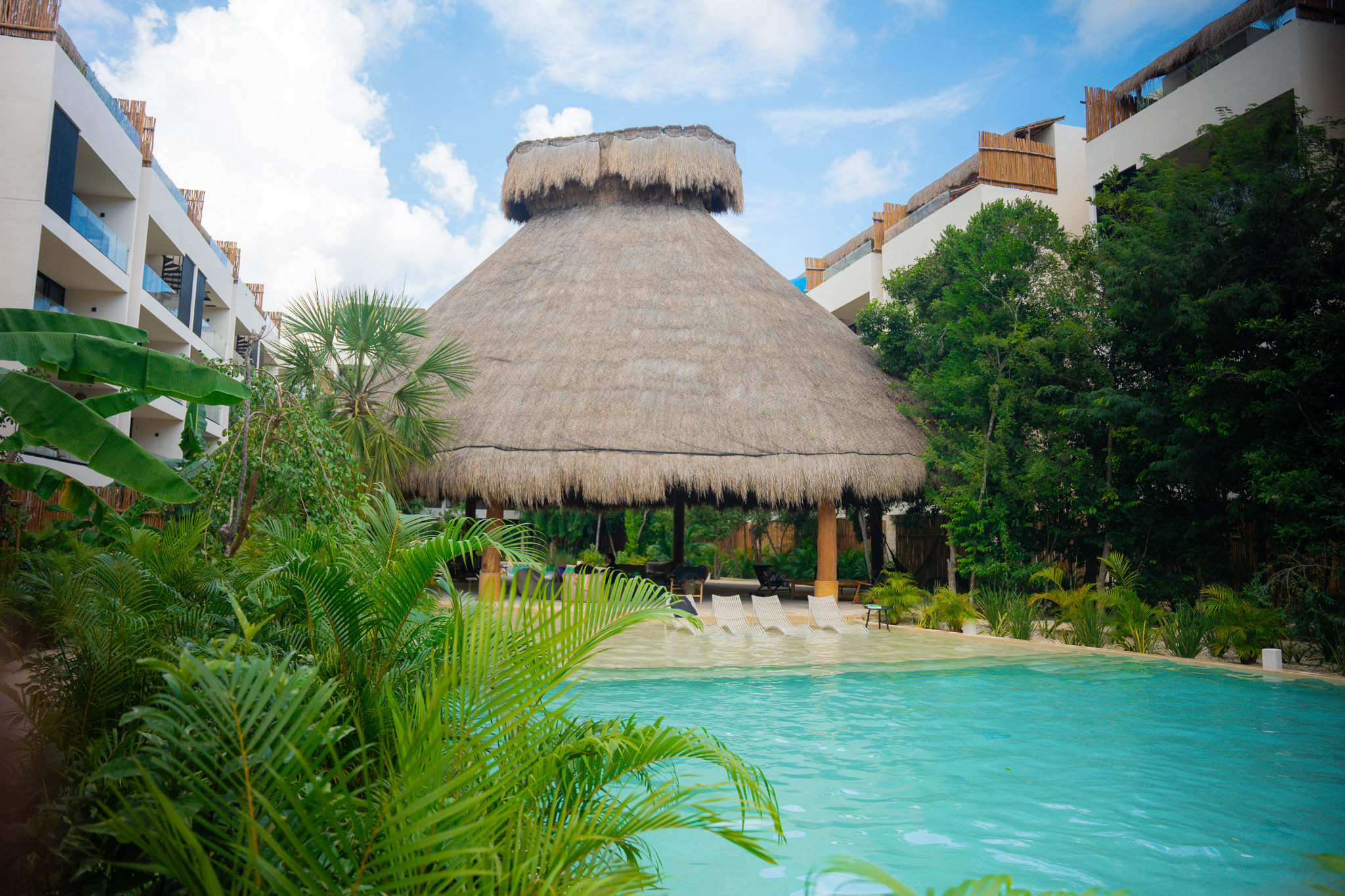 Samsara Tulum — Yoga area