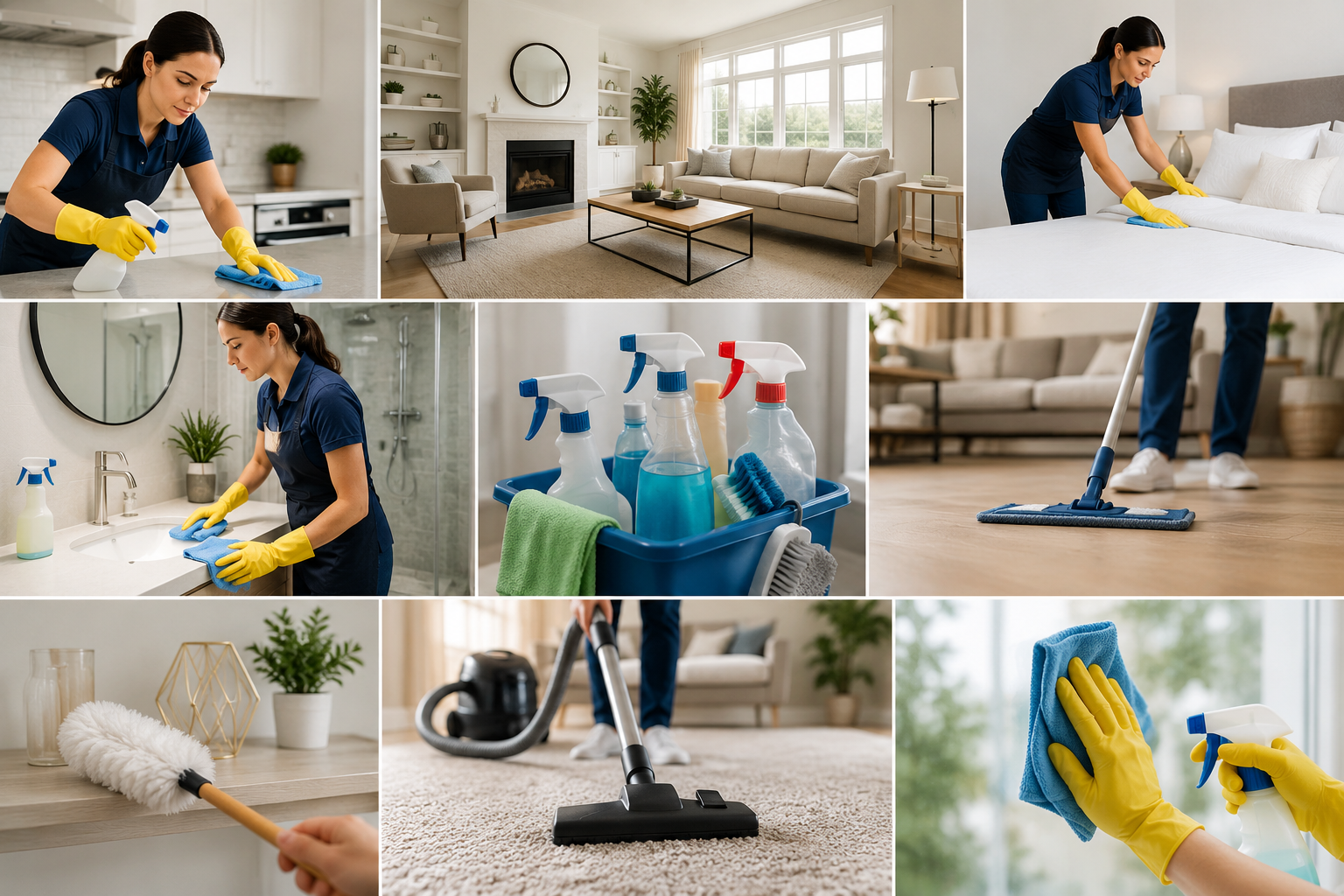Professional residential cleaning