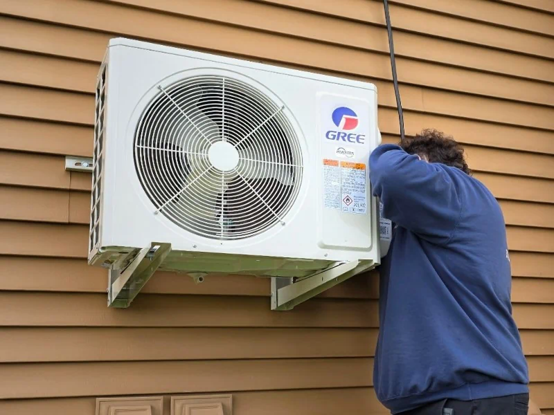 Home heating system service photo