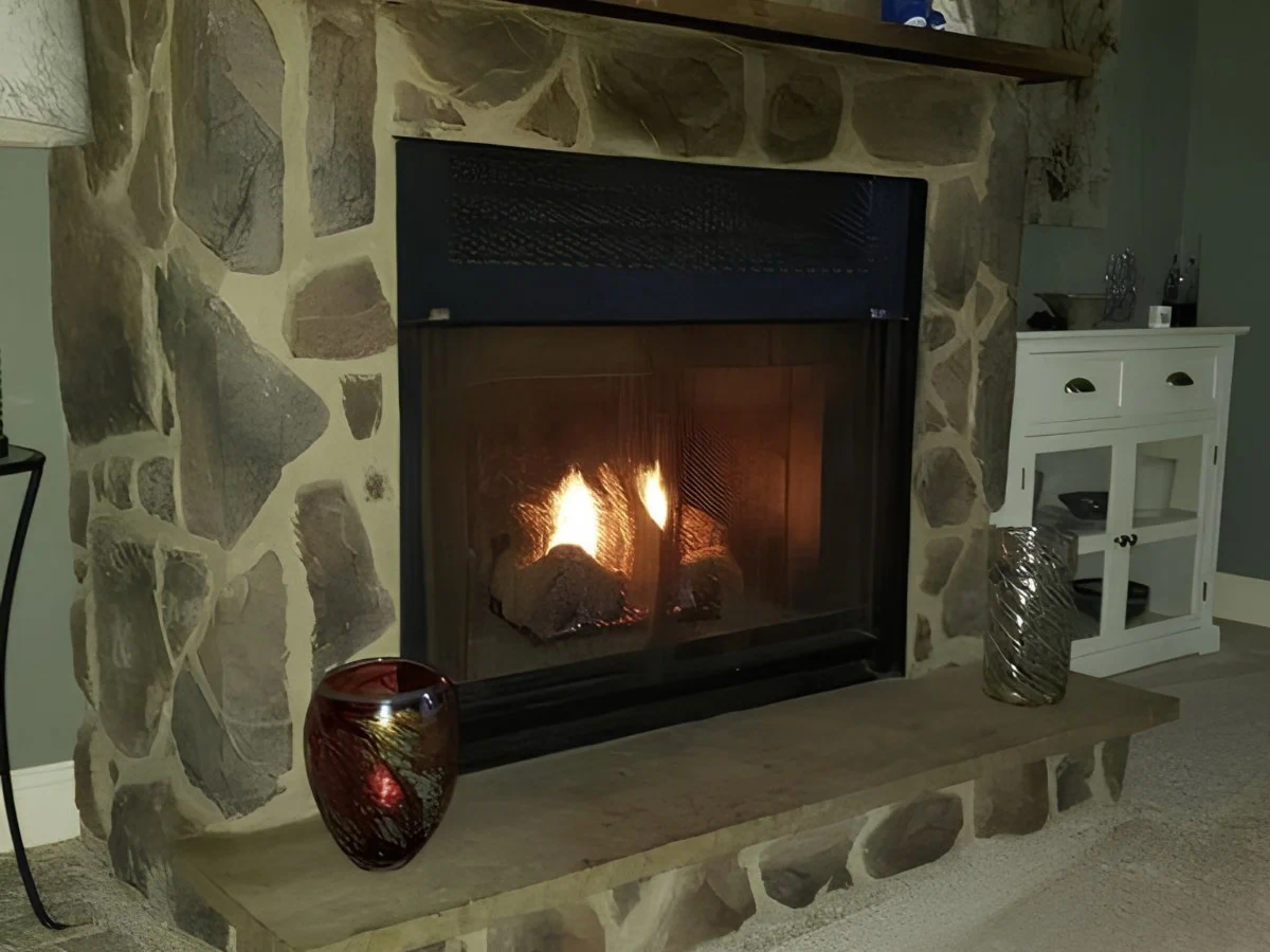Heating and cooling equipment work photo