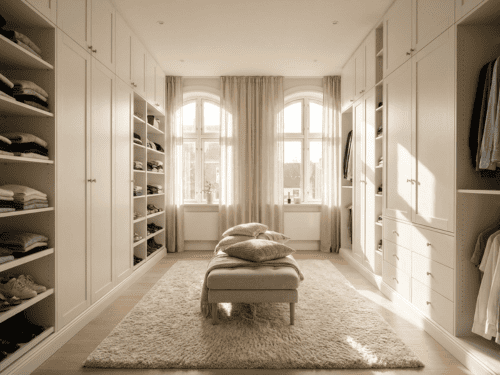 Walk-in closet – Asmussen Design Aalborg
