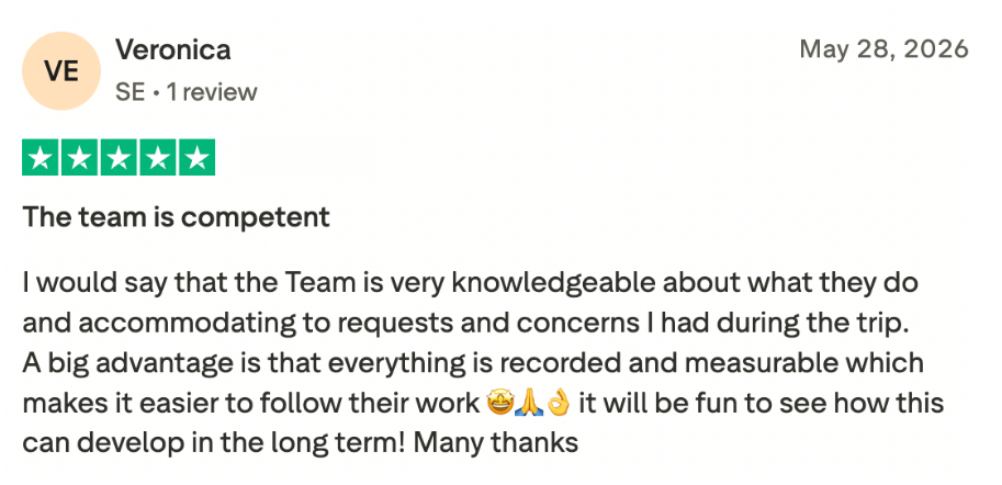Trustpilot review