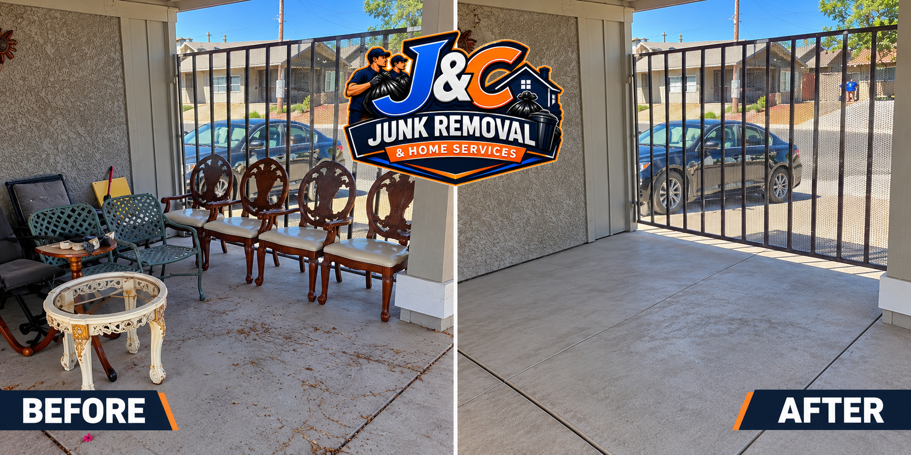 Junk removal and furniture hauling service