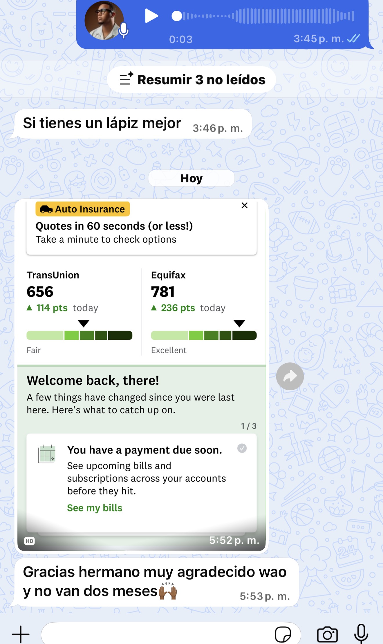 Resultado de cliente 5