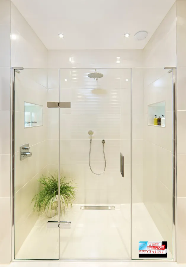 Shower door installation in Antelope, CA — The Glass Specialist