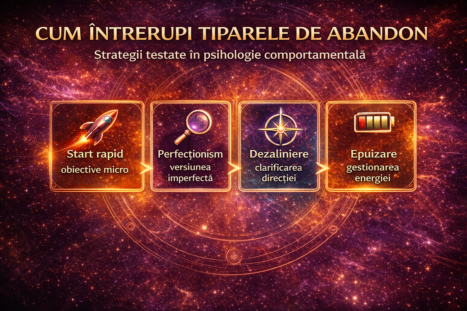 Cum întrerupi tiparele de abandon