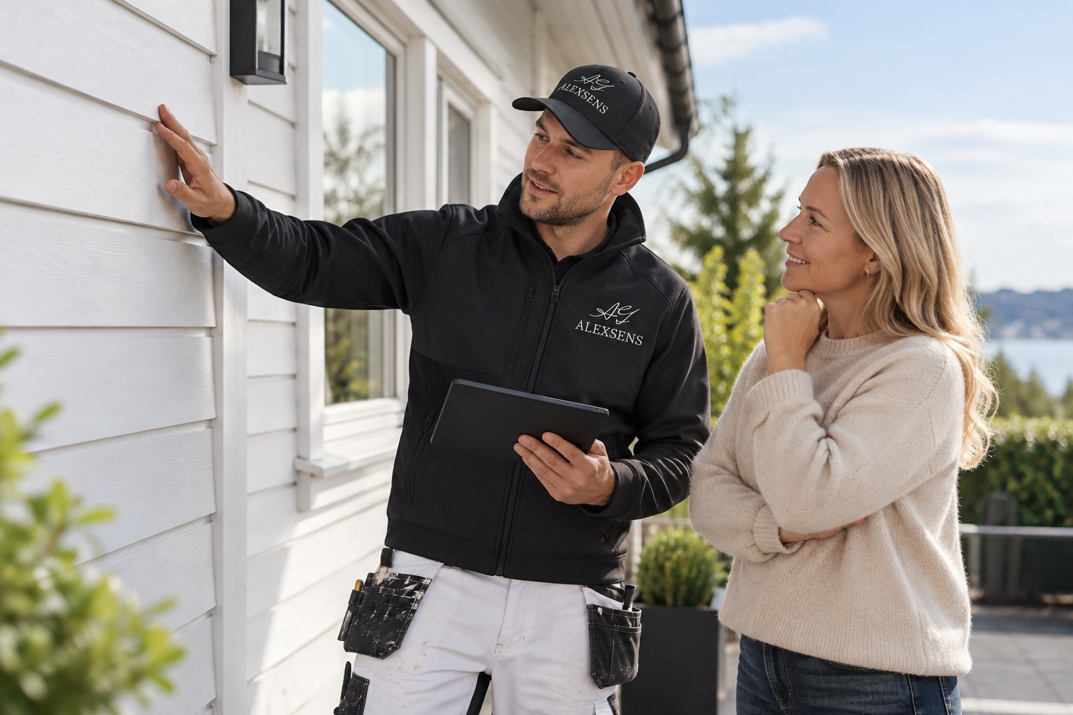 Befaring hjemme hos kunden