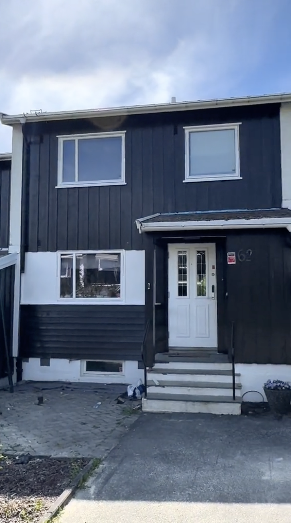 Ryddig malerarbeid på bolig