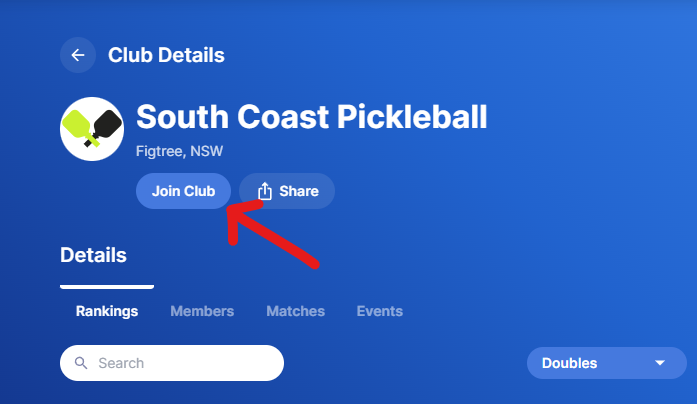 join dupr club south coast pickleball