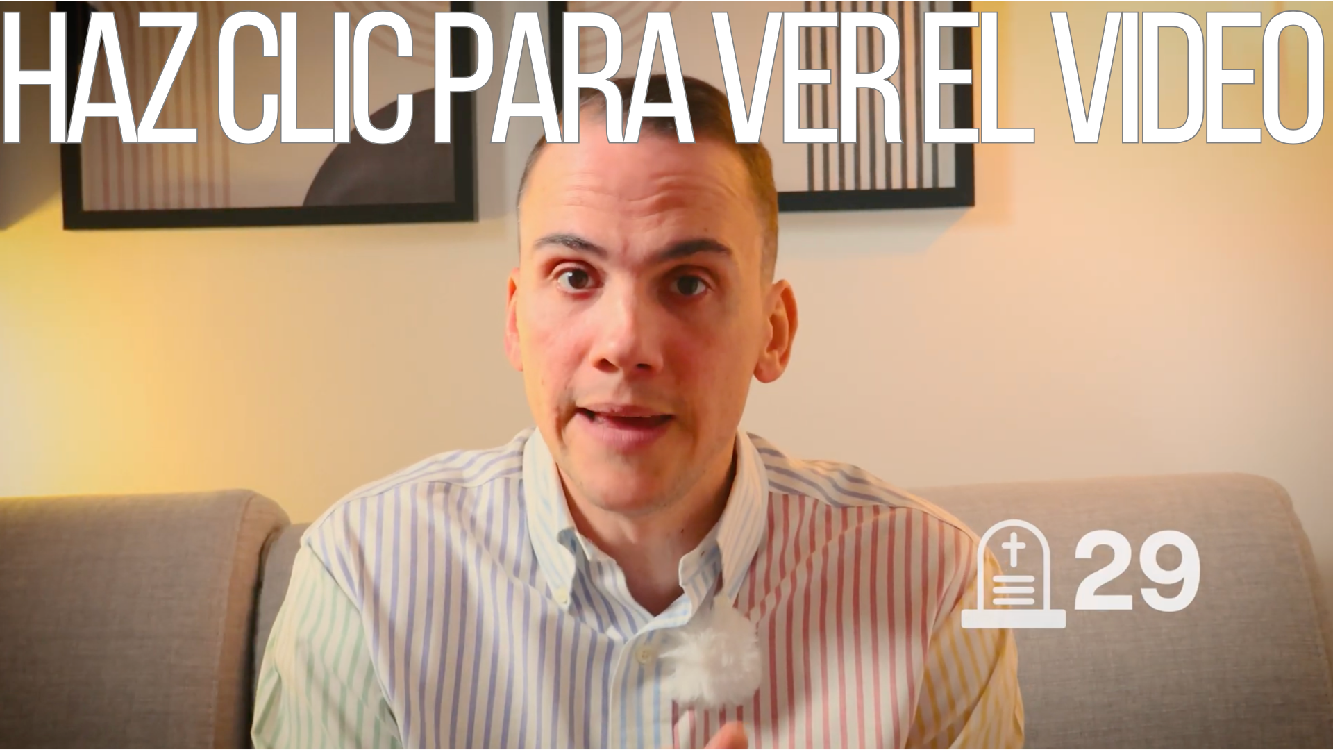 Leire y Oscar sonrientes saludan a la cámara sobre un fondo promocional. Texto superpuesto destaca “Ingrediente Natural”, “HAZ CLIC AQUÍ” y “PARA bajar tu presion”, invitando al espectador a iniciar un entrenamiento gratuito para bajar tu presión arterial sin pastillas.