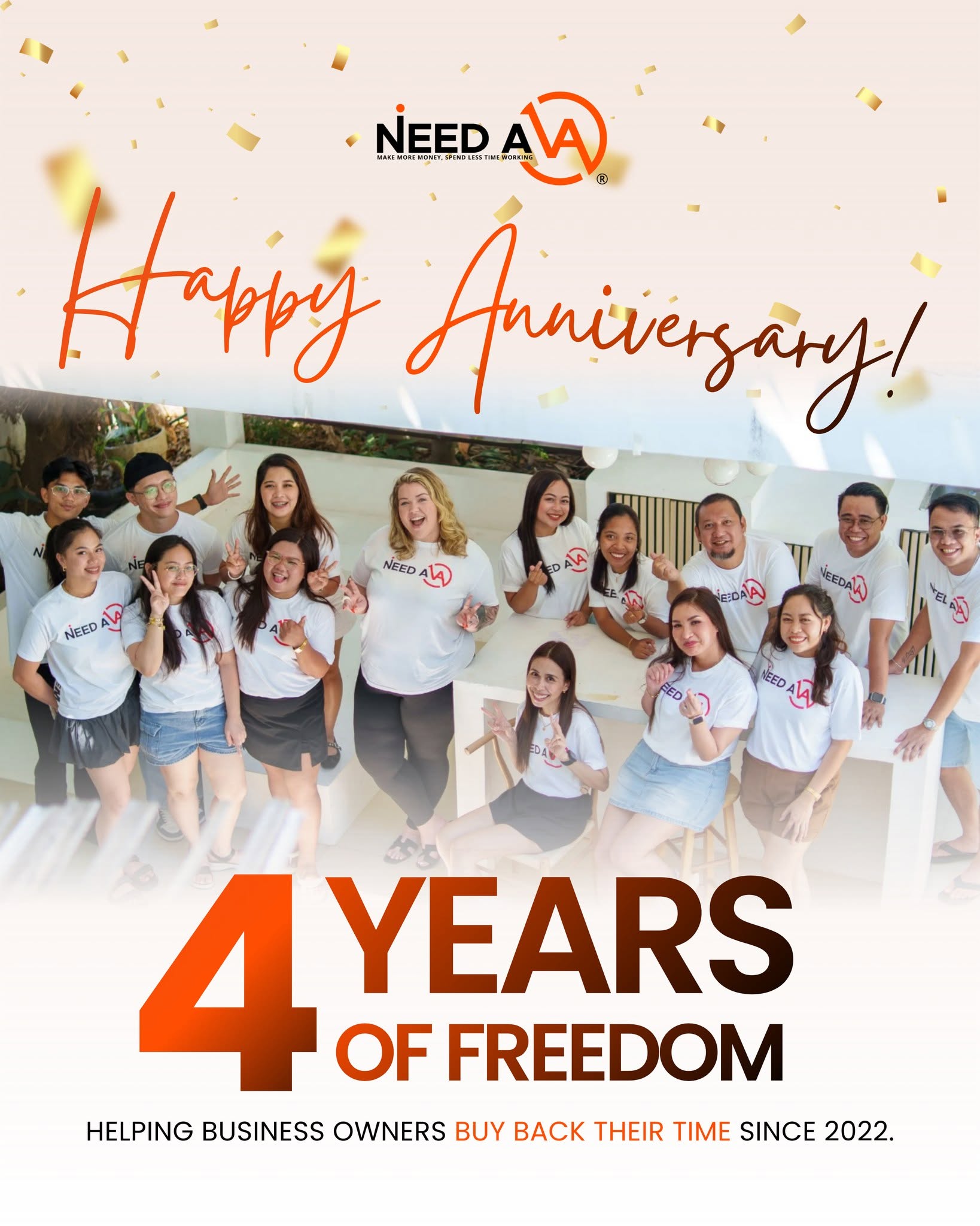Celebrating 4 years of freedom Celebrating 4 years of freedom