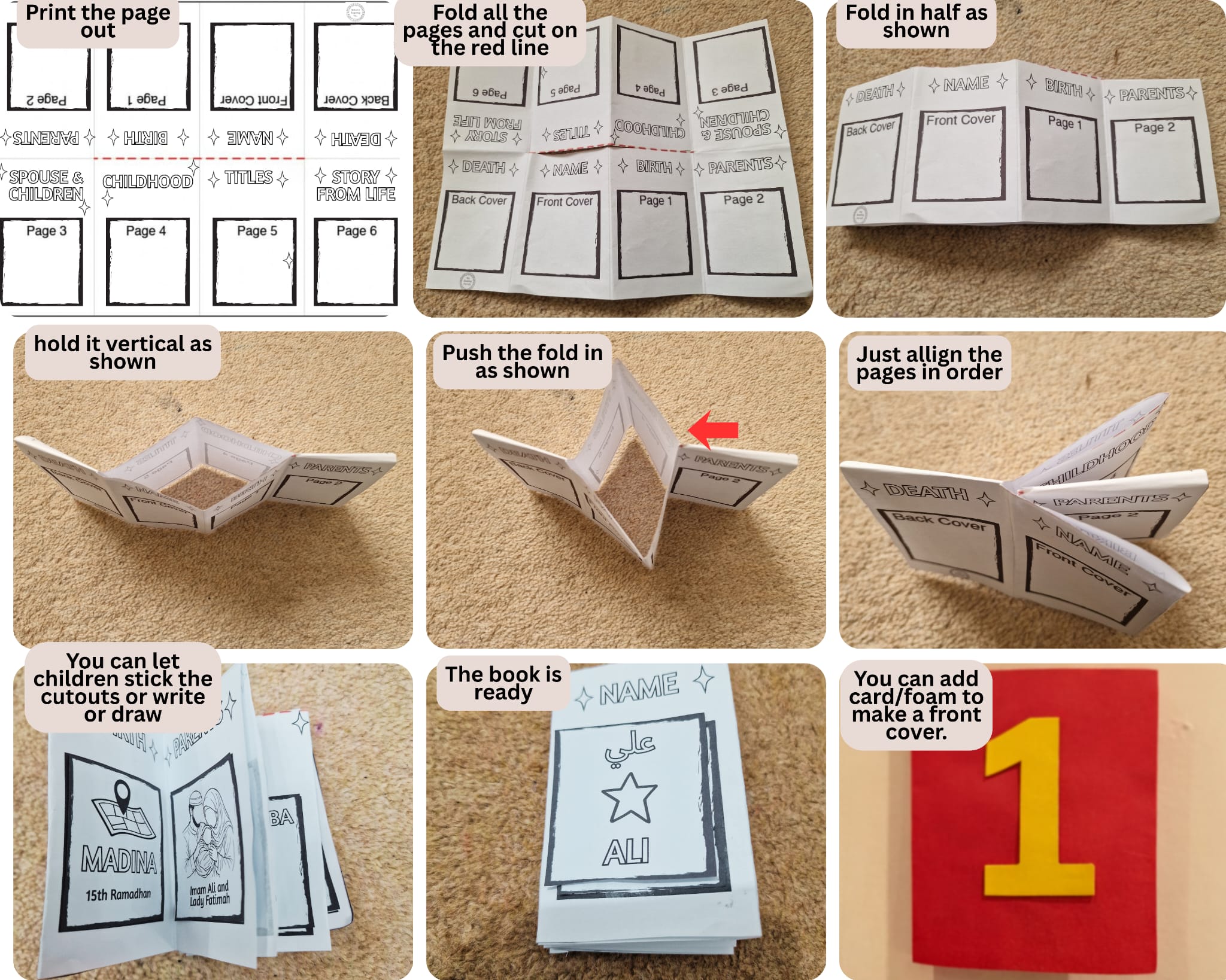 Imam Ali Instruction Booklet