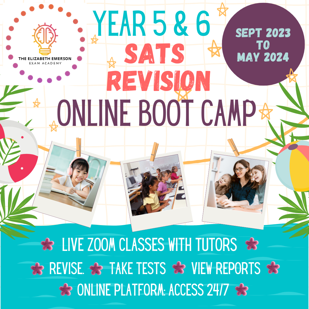 Year 5 & Year 6 SATs Revision Online Boot Camp - Free Registration! - £ ...