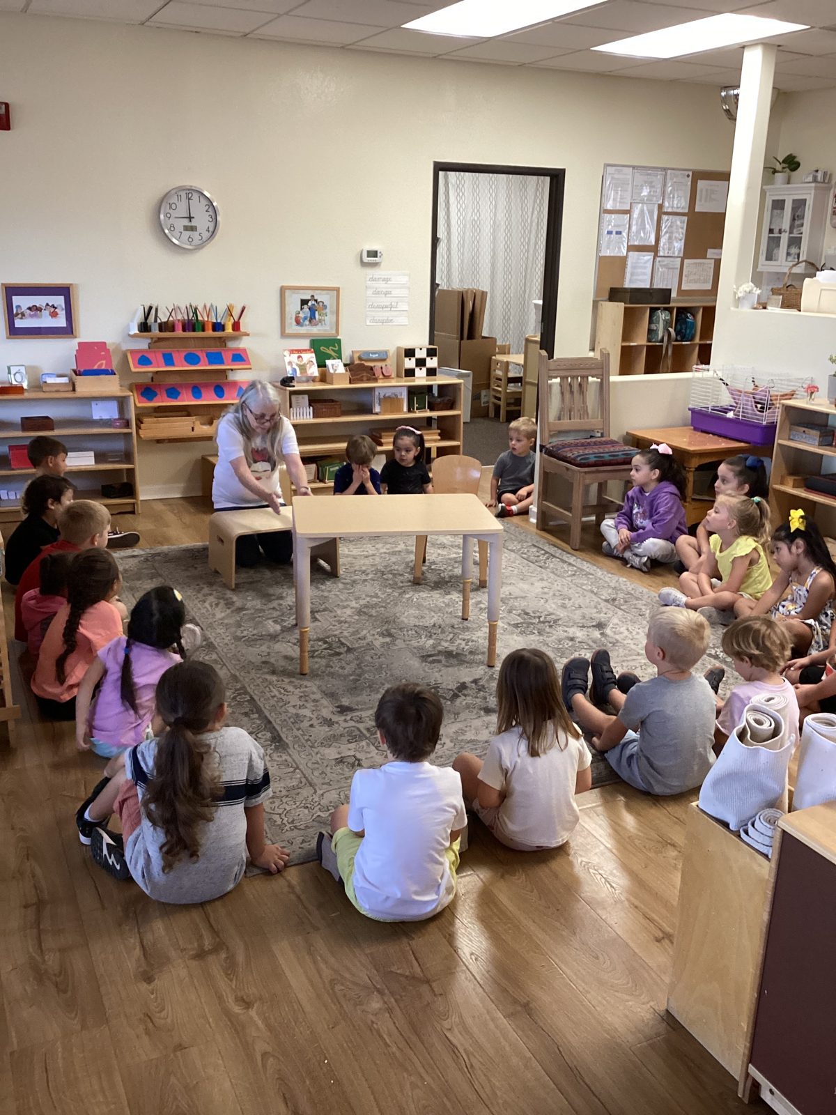 A St. Peter's class gathered together