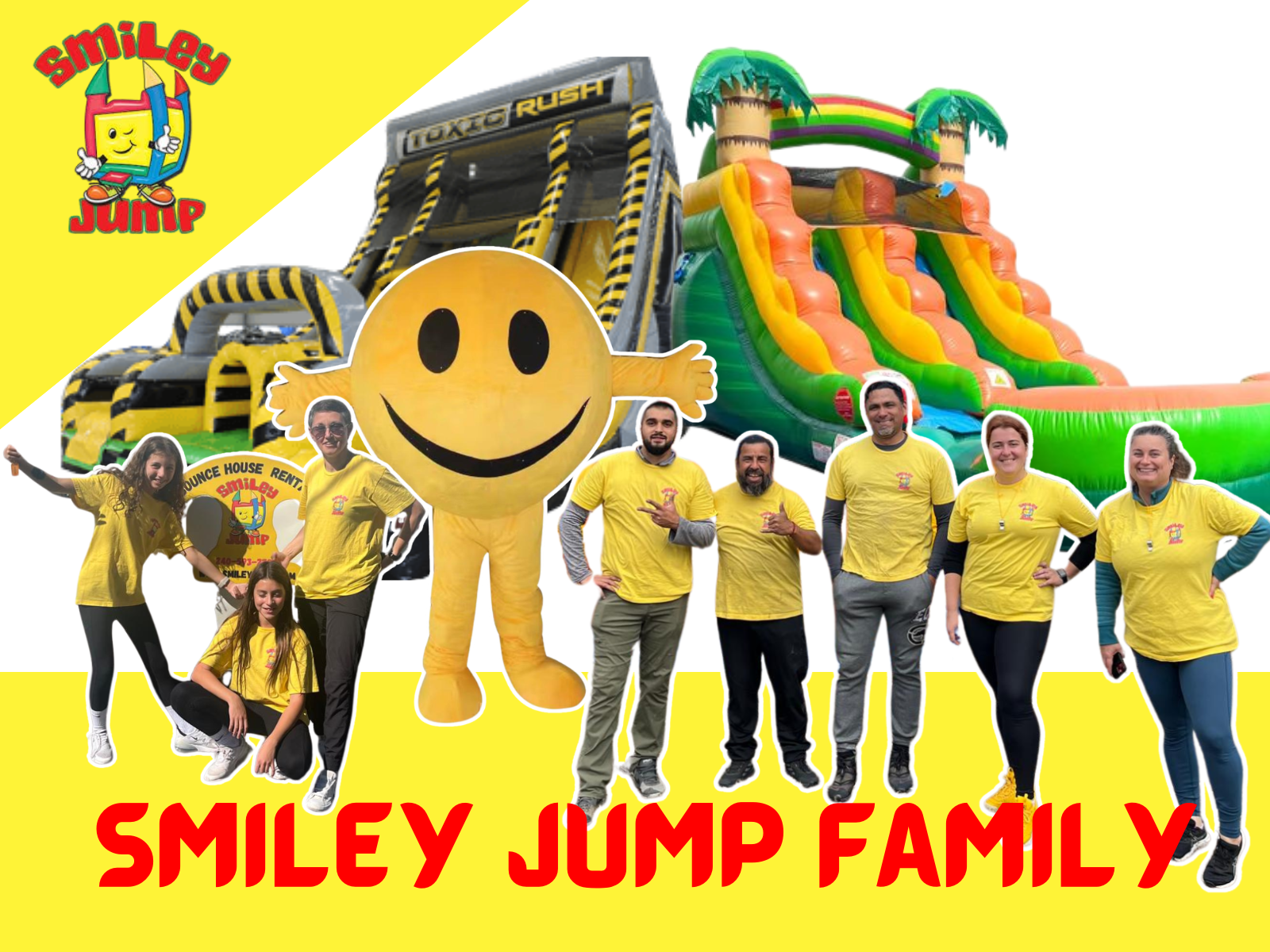 Smiley Jump LLC Inflatable Rentals - Happy Children and Teachers