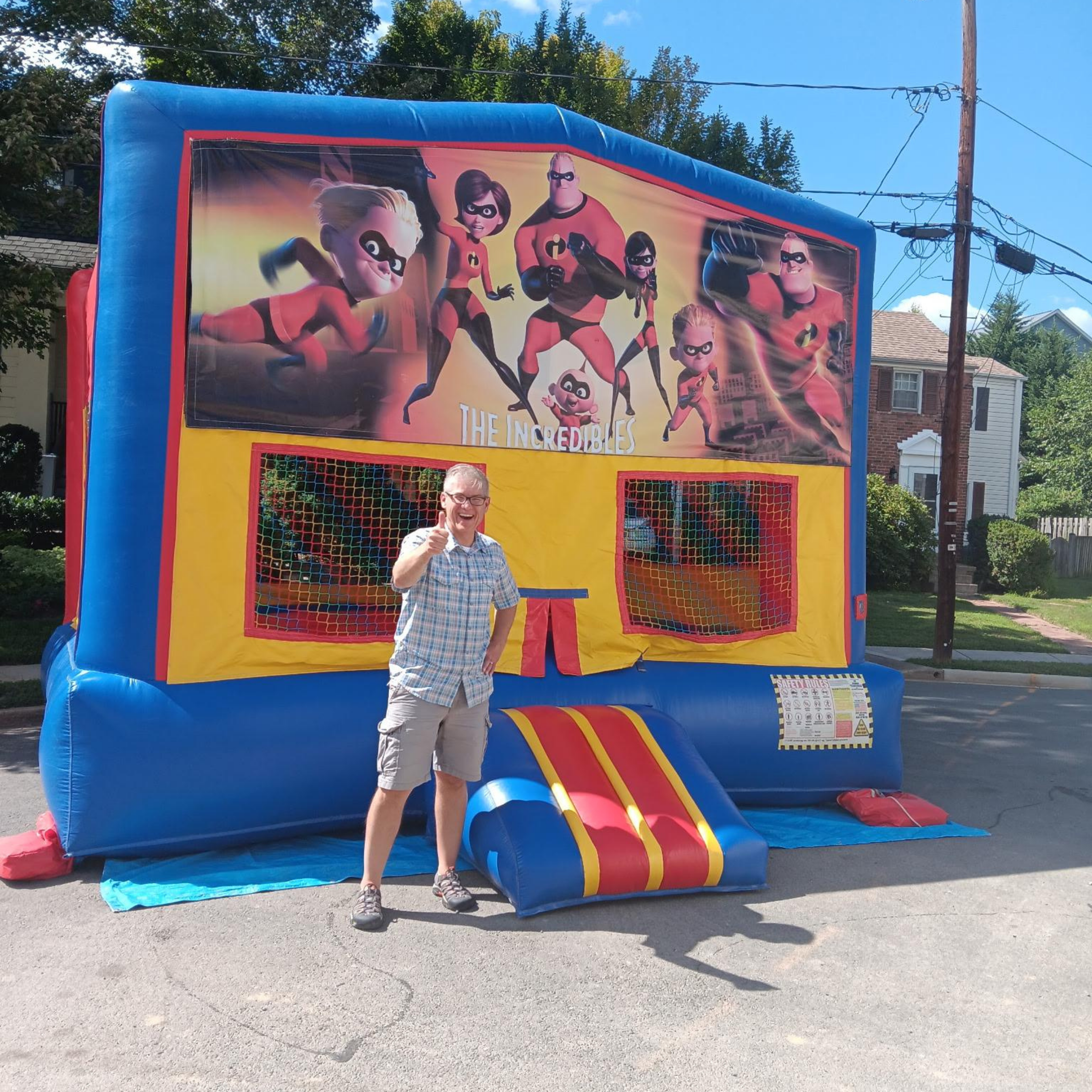 Bounce House Rental Setup