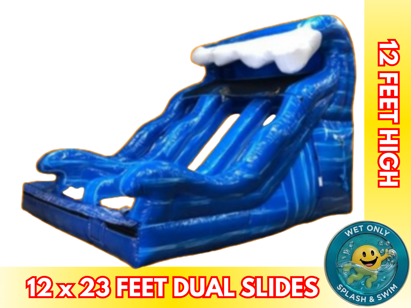 12' Blue Wave Dual Slide